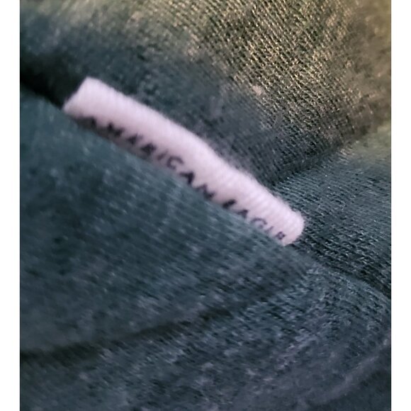 American Eagle Men's Athletic Fit Quarter Zip Pullover Sweater Size XS Green - Picture 4 of 6